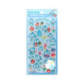 Japan Sanrio Bonbon Drop Seal 3D Sticker - Hangyodon : Gingham - 1
