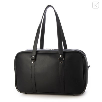 Japan Sanrio JK School Bag with Charm - Kuromi : Black | Kawaii