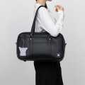 Japan Sanrio JK School Bag with Charm - Kuromi : Black - 8