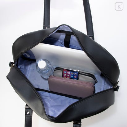 Japan Sanrio Stylish Synthetic Leather School Bag - Kuromi : Brown - 7