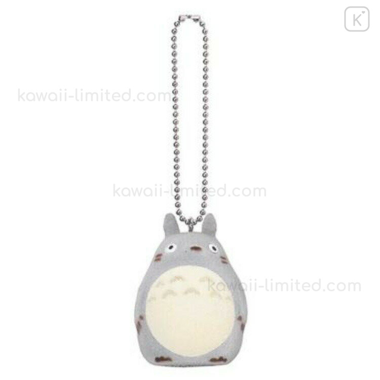 カプチーノ様 Japan Ghibli Petit Flocked Keychain - My Neighbor Totoro
