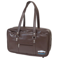Japan Sanrio Synthetic Leather School Bag - Cinnamoroll : Brown