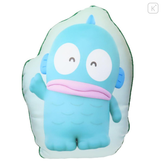 Japan Sanrio Die-cut Cushion - Hangyodon : 3D - 1