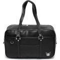 Japan Sanrio JK School Bag - Kuromi : Black with Face - 1