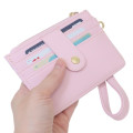 Japan Sanrio Pass Case Card Holder & Coin Case - My Melody : Everyday Is Happy With My Favorite Friend - 2