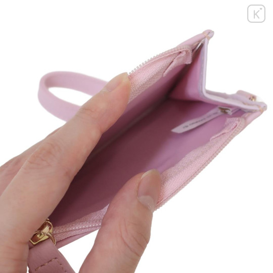 Japan Sanrio Pass Case Card Holder & Coin Case - My Melody : Everyday Is Happy With My Favorite Friend - 3