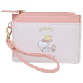 Japan Sanrio Pass Case Card Holder & Coin Case - Hello Kitty & Tiny Chum : Everyday Is Happy With My Favorite Friend - 1