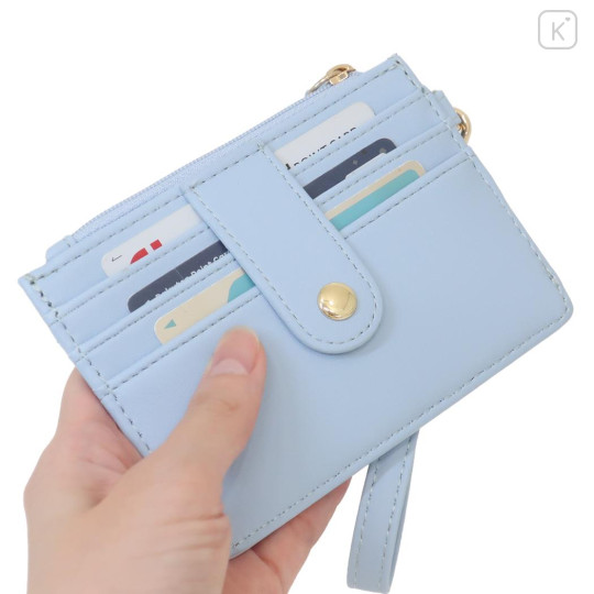 Japan Sanrio Pass Case Card Holder & Coin Case - Cinnamoroll : Everyday Is Happy With My Favorite Friend - 2