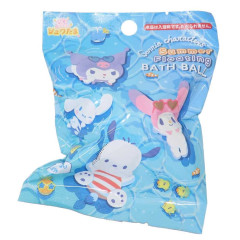 Japan Sanrio Bath Ball with Random Mascot - Characters : Summer Party Swim Float Blind Box