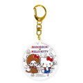 Japan Monchhichi × Sanrio Acrylic Keychain - Hello Kitty : Collection - 1