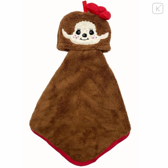 Japan Monchhichi × Sanrio Hand Towel Mascot - Hello Kitty - 1