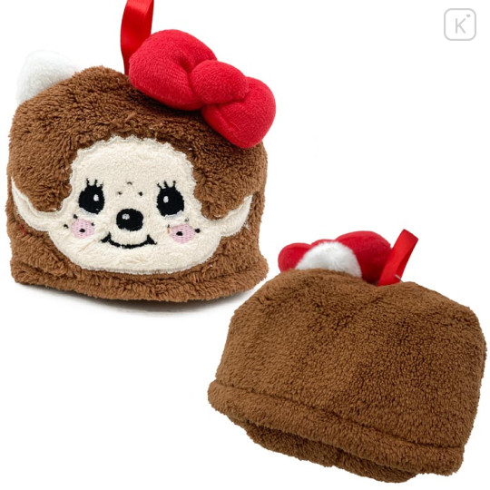 Japan Monchhichi × Sanrio Hand Towel Mascot - Hello Kitty - 2