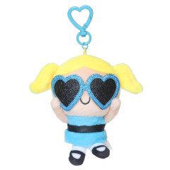 Japan The Powerpuff Girls Plush Keychain - Bubbles Sunglasses