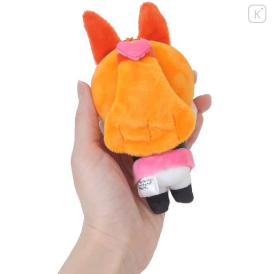 Japan The Powerpuff Girls Plush Keychain - Blossom Sunglasses - 2