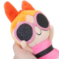 Japan The Powerpuff Girls Plush Keychain - Blossom Sunglasses - 3