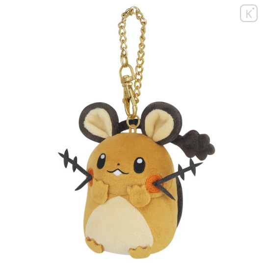 Japan Pokemon Mascot Keychain - Dedenne : All Star Collection - 1