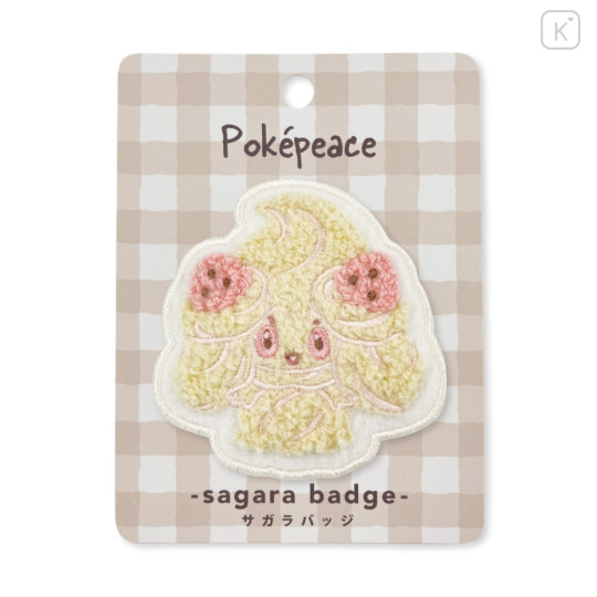 Japan Pokemon Sagara Embroidery Badge - Alcremie - 1