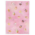 Japan Pokemon A4 Clear File Folder - Pikachu : Fire Type Pink - 1