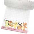 Japan Pokemon Square Memo Pad - Pikachu : Fire Type - 2