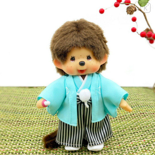 Japan Monchhichi Mascot Figure - Monchhichi-kun : Kimono - 1
