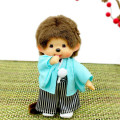 Japan Monchhichi Mascot Figure - Monchhichi-kun : Kimono - 2