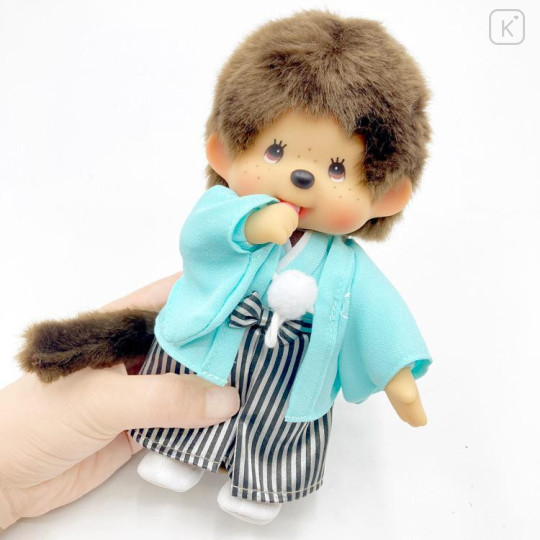 Japan Monchhichi Mascot Figure - Kimono Boy - 4