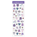 Japan Pokemon My Collection Stickers - Purple - 1