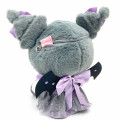 Japan Sanrio Blanket with Plush - Kuromi : Angel and Little Devil - 3