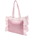 Japan Sanrio Frill Tote Bag - My Melody : Angel and Little Devil Clear Window - 2