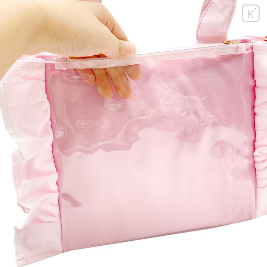 Japan Sanrio 2 Way Mini Tote Bag - My Melody : Angel and Little Devil - 3