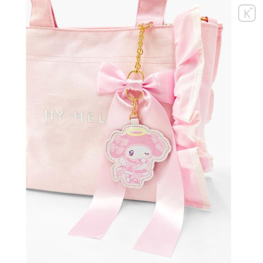Japan Sanrio 2 Way Mini Tote Bag - My Melody : Angel and Little Devil - 6