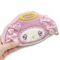 Japan Sanrio Face-shaped Pouch - My Melody : Angel and Little Devil - 4