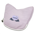 Japan Sanrio Face-shaped Pouch - Kuromi : Angel and Little Devil - 2