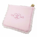 Japan Sanrio Frill Pouch - Kuromi & My Melody : Angel and Little Devil - 2