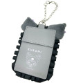 Japan Sanrio Original Photo Holder Card Case Keychain - Kuromi : Angel and Little Devil - 2