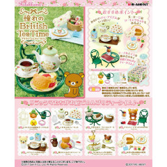 Japan San-X Re-Ment Miniature Figure Full Set - Rilakkuma : British Tea Time