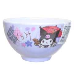 Japan Sanrio Melamine Bowl - Kuromi : Japanese Style