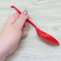 Japan Sanrio Melamine Spoon - Hello Kitty : Japanese Style Red - 2