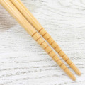Japan Sanrio Bamboo Chopsticks 21cm - Kuromi : Japanese Style - 3