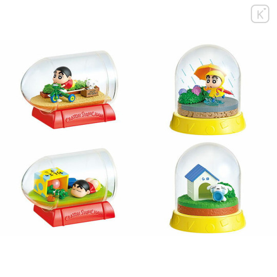 Japan Crayon Shin-chan Re-Ment Miniature Figure Full Set - Shinnosuke Nohara : Terrarium - 2