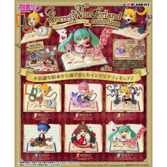 Japan Hatsune Miku Miniature Figure Full Set - Secret Wonderland Collection