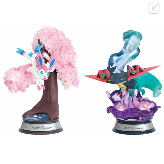 Japan Pokemon Re-Ment Miniature Figure Full Set - Swing Vignette Collection 2 - 3