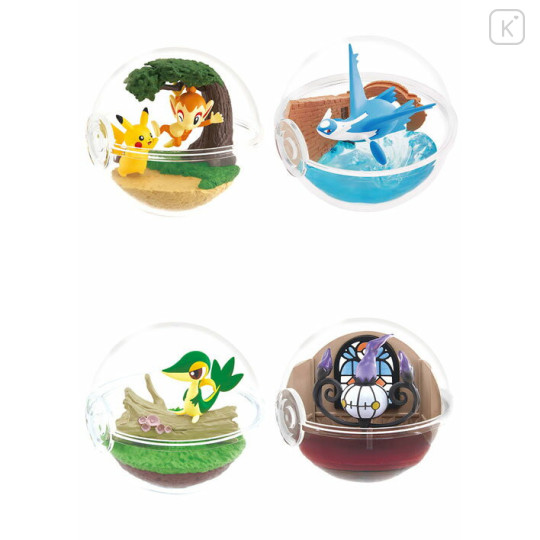 Japan Pokemon Miniature Figure Full Set - Terrarium Collection 12 - 2