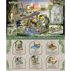 Japan Pokemon Miniature Figure Full Set - Castle Ruins