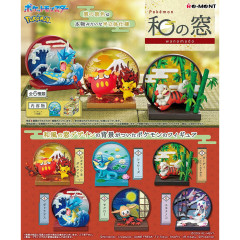 Japan Pokemon Miniature Figure Full Set - Japanese Window