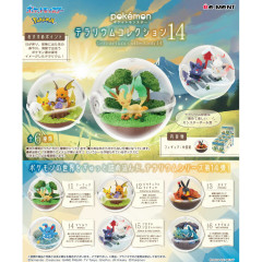 Japan Pokemon Miniature Figure Full Set - Terrarium Collection 14