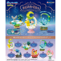 Japan Pokemon Miniature Figure Full Set - Starrium Series Dreaming Moonlit Night Star Walk