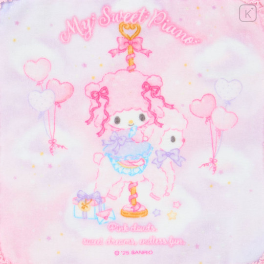 Japan Sanrio Original Petit Towel - My Sweet Piano : Dreamy - 2