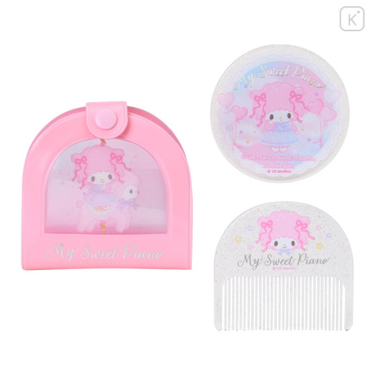 Japan Sanrio Original Mirror & Comb - My Sweet Piano : Dreamy - 1