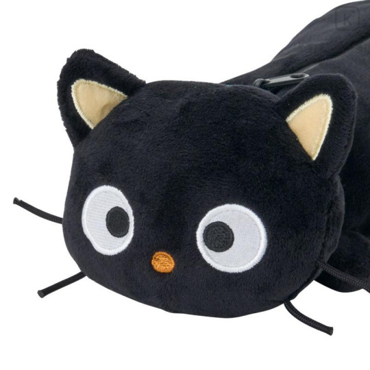 Japan Sanrio Plush Pen Pouch - Chococat - 4